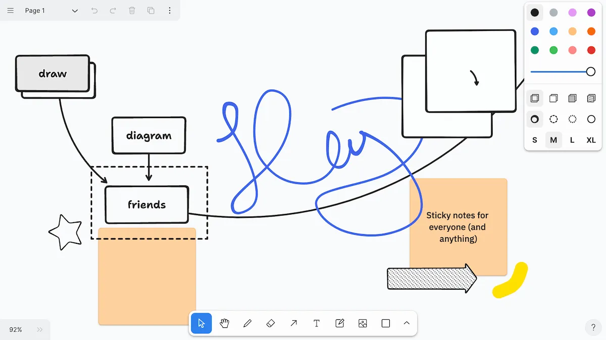 What's new in tldraw