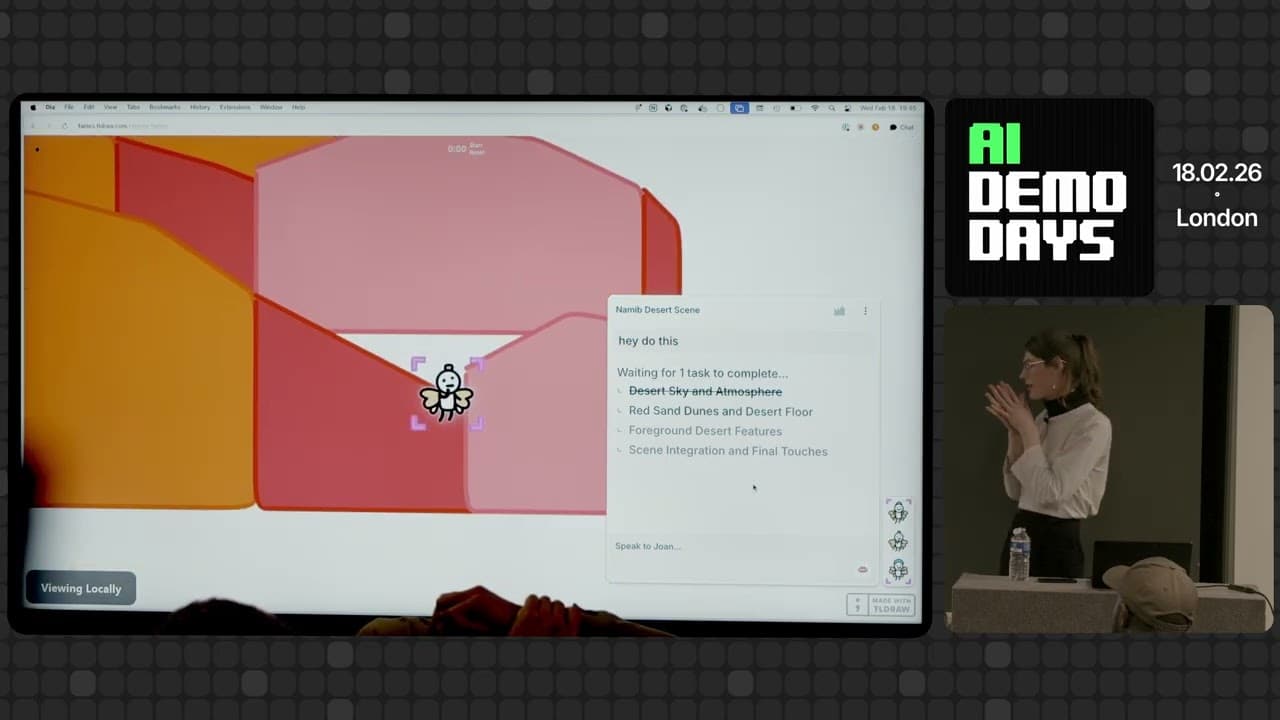 tldraw's Fairies — Max Drake at AI Demo Days