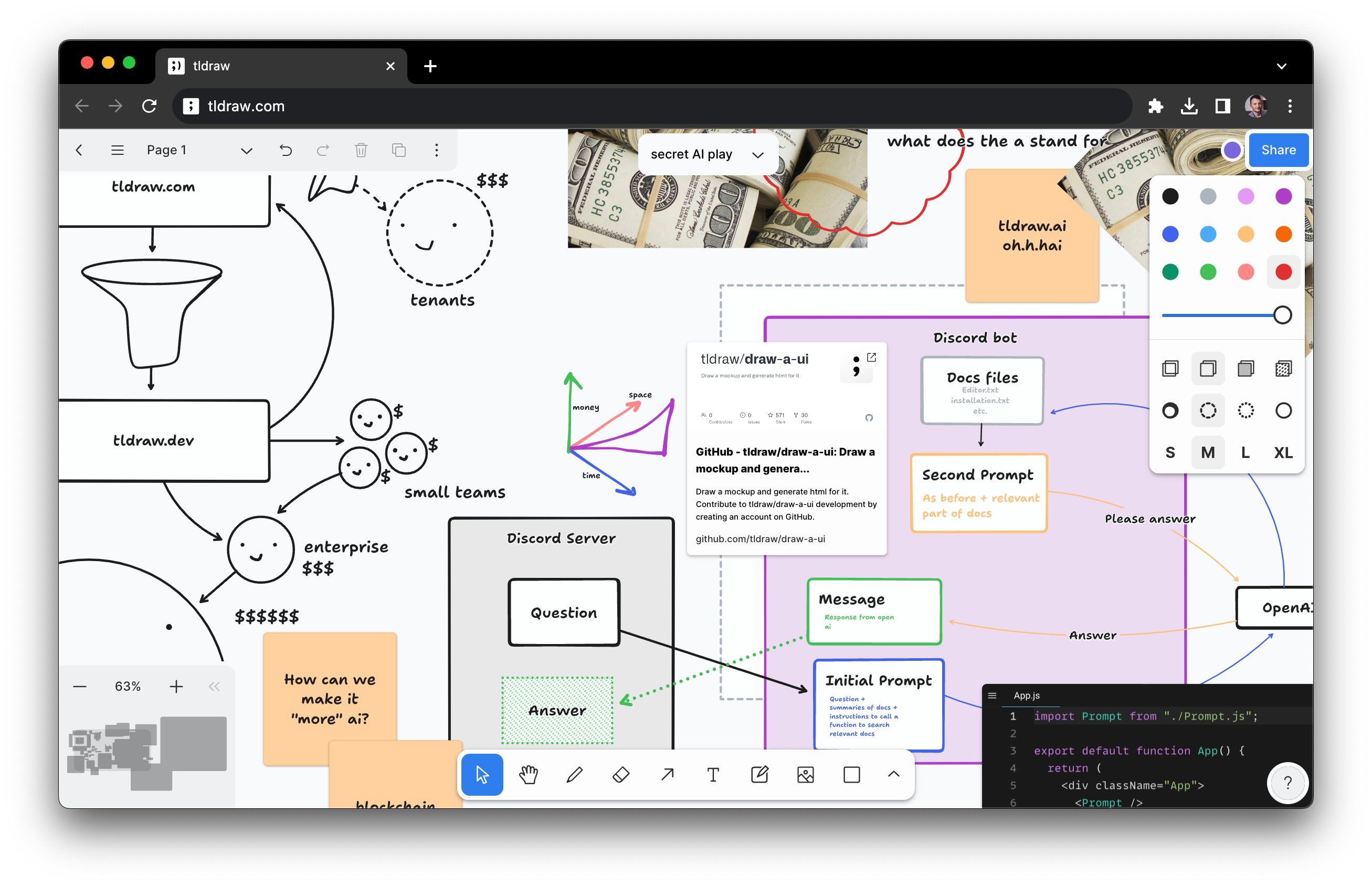 tldraw raised another $2M